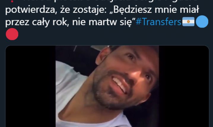 Tak Aguero ODPOWIEDZIAŁ kibicowi na pytanie, czy odejdzie z Barcy!